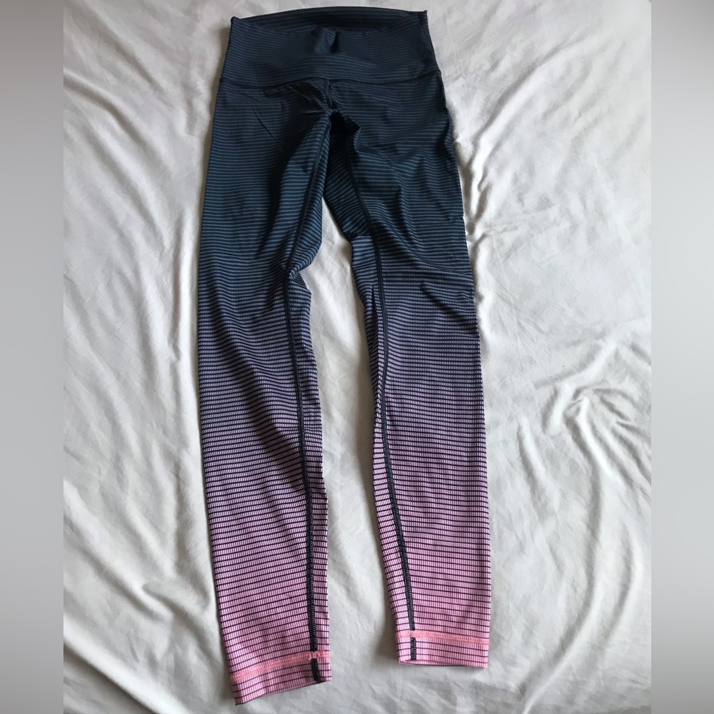 Lululemon High Rise Ombre Leggings, Size 8